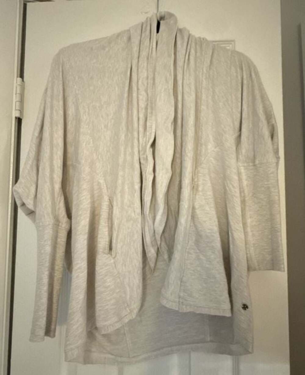 Lululemon Athletica Size 4 Modal Blend Open Front Drape Cardigan